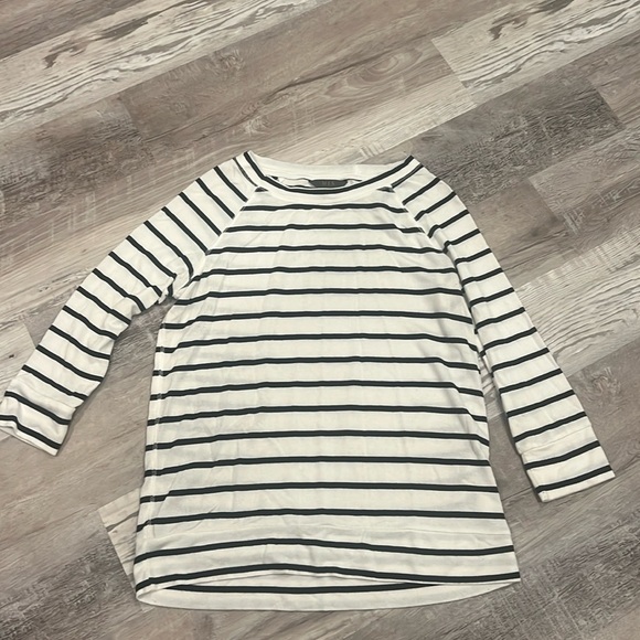 MIX BY 41 HAWTHORN Arnold Three Quarter Sleeve Raglan Knit Top size M - Picture 3 of 6